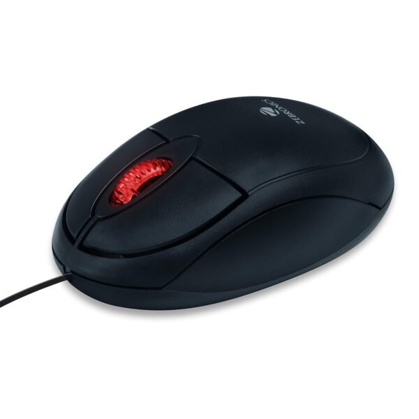 Zebonics-Zeb-Rise is a wired 1200 DPI USB optical high precision mouse that has 3 buttons and comes in a 1.2-meter cable length with an easy plug and play installation.