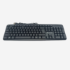QUANTUM QHM7403D Wired USB Multi-device Keyboard  (Black)